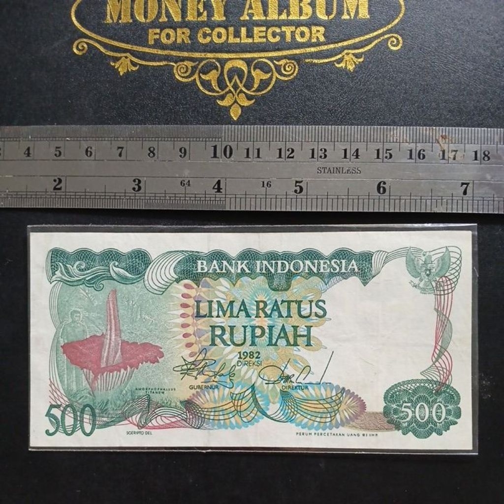 UK 500 Rupiah 1982 Bunga Raflesia