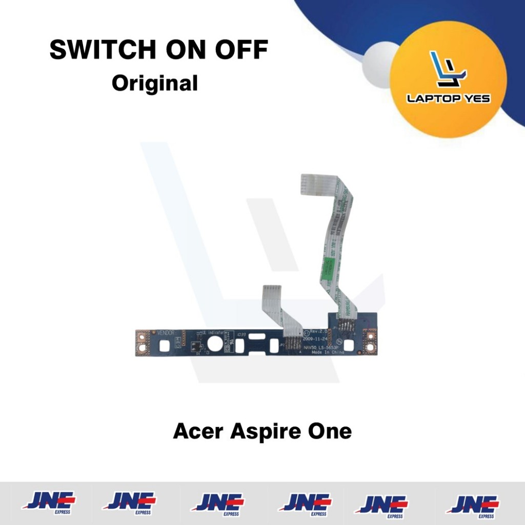 Tombol Mouse Button Board Laptop Acer Aspire One Original