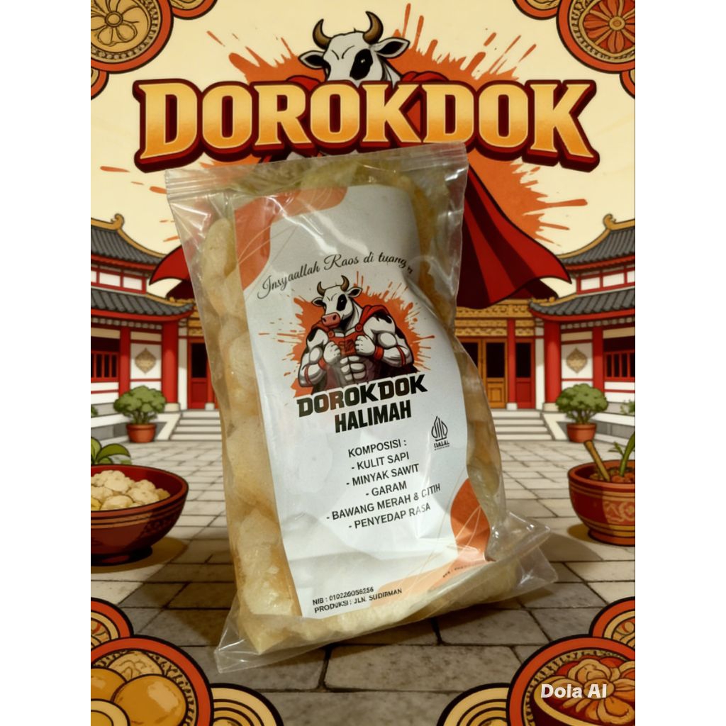 DOROKDOK / KURUPUK KULIT  ASLI GARUT