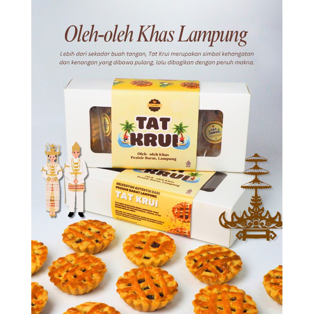 Kue Pie Nanas Keranjang Legit Manis isi 6 Best Seller Yussy Akmal