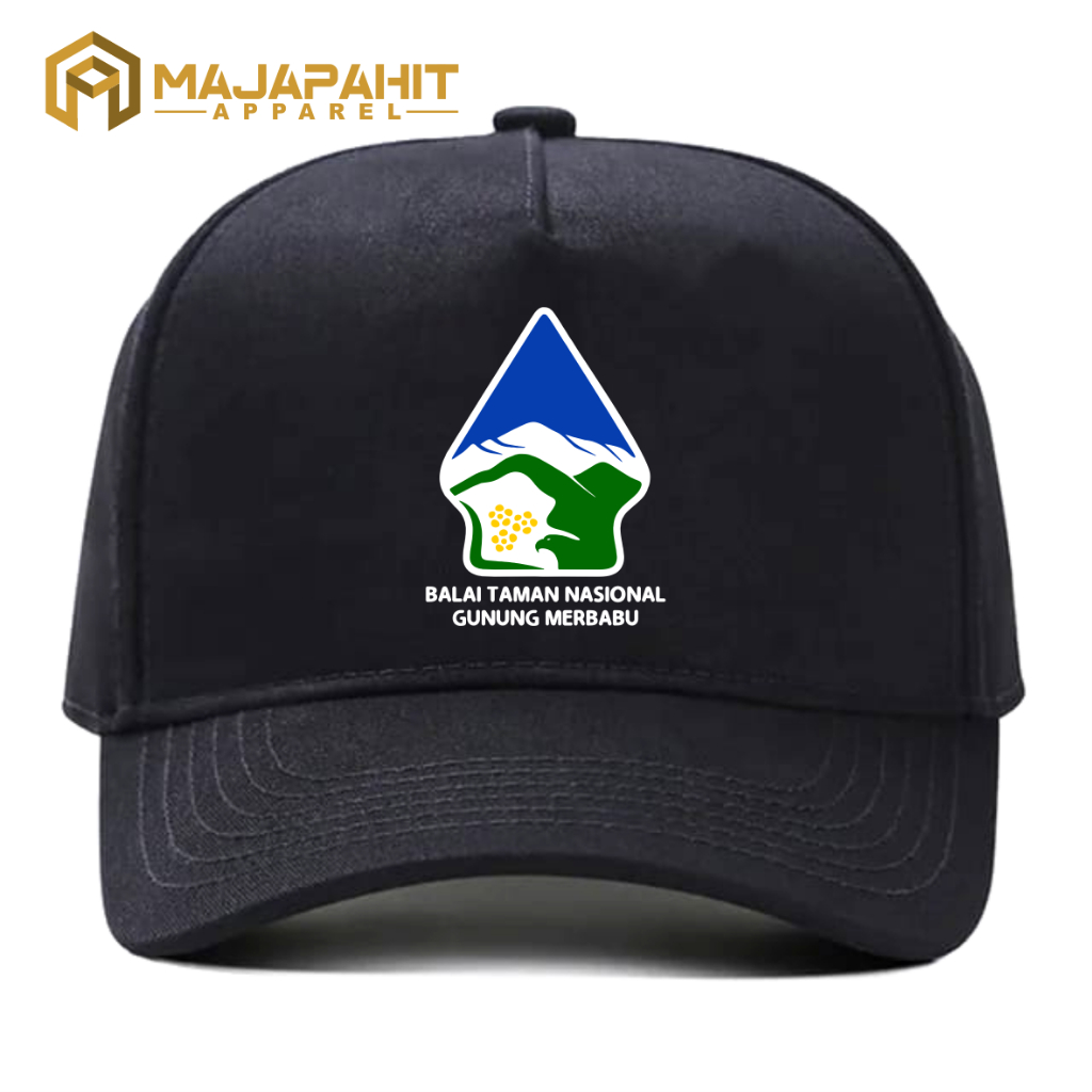 Topi Balai Taman Nasional Gunung Merbabu Baseball Full Kain Premium - Majapahit Apparel