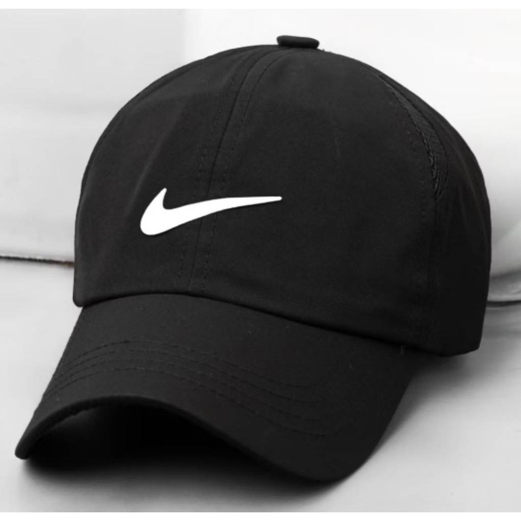TOPI BASEBALL NIKE PRINT LOGO SIMPLE ORIGINAL BLACK WHITE NAVY CAPS / TOPI BEST SELLER BISA COD / TO