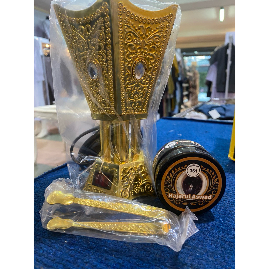 Mabkharah / Tempat Dupa / Arang / Dupa/ Jepitan