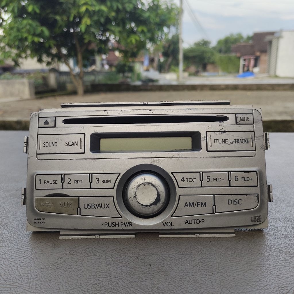 Head unit double Din Original Toyota Agya Ayla Minus