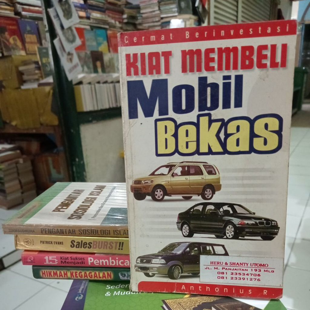 KIAT MEMBELI MOBIL BEKAS(ANTHONIUS) BUKU BEKAS