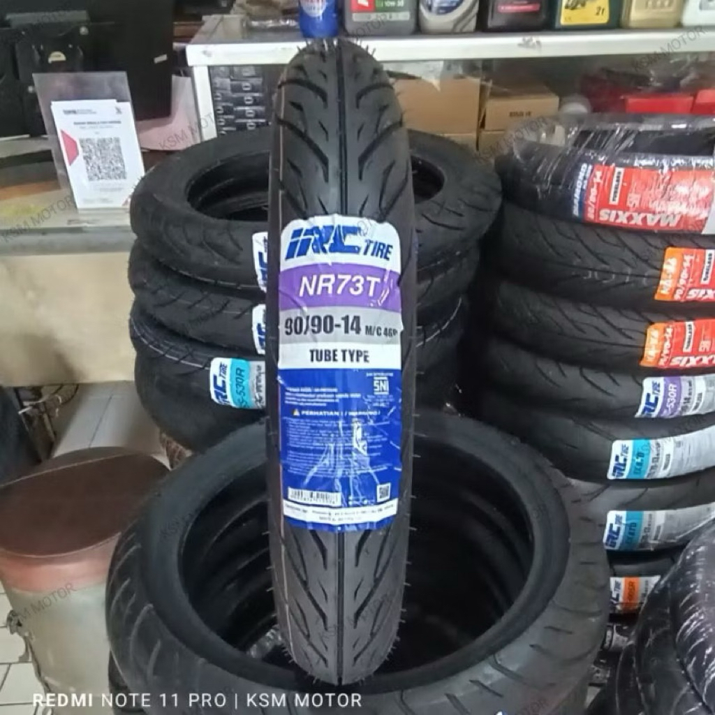 IRC Ban motor metic uk 90/90-14 merk IRC NR73T