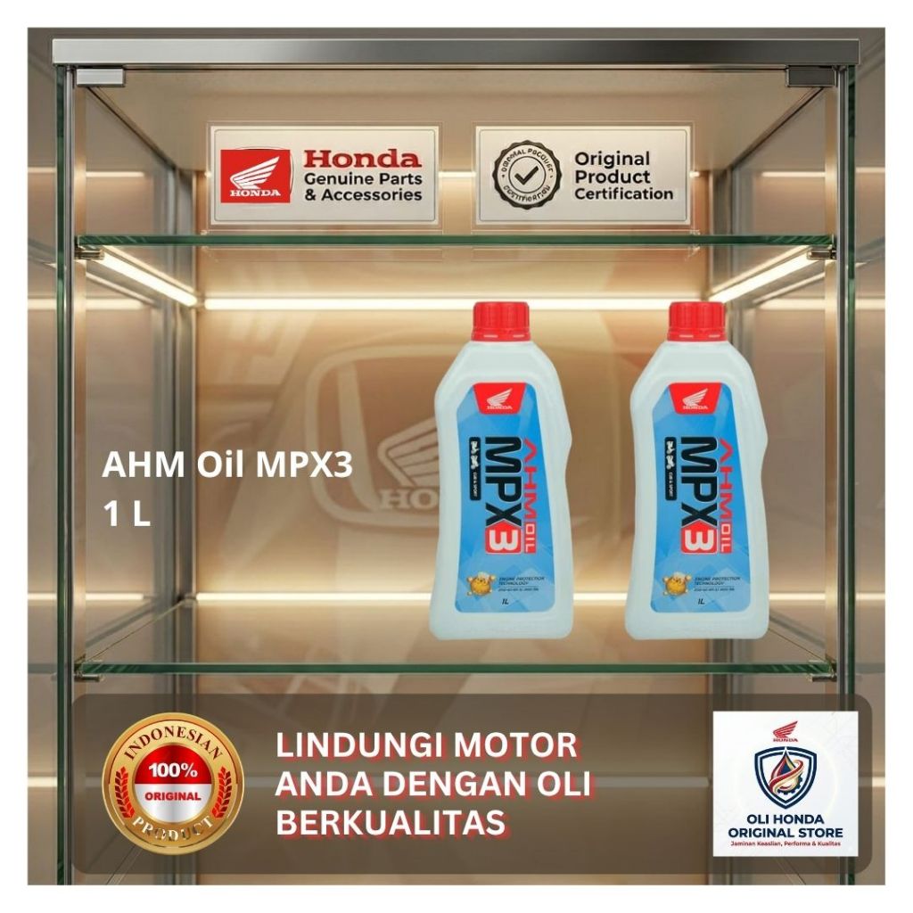 OLI HONDA AHM Oil MPX3 ORIGINAL – 1 L