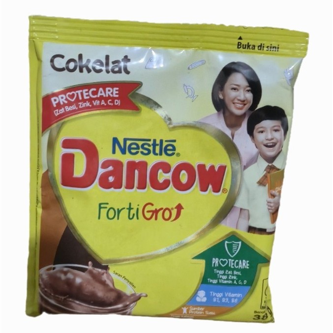 DANCOW FORTIGO SACHET 1 RENCENG ISI 10