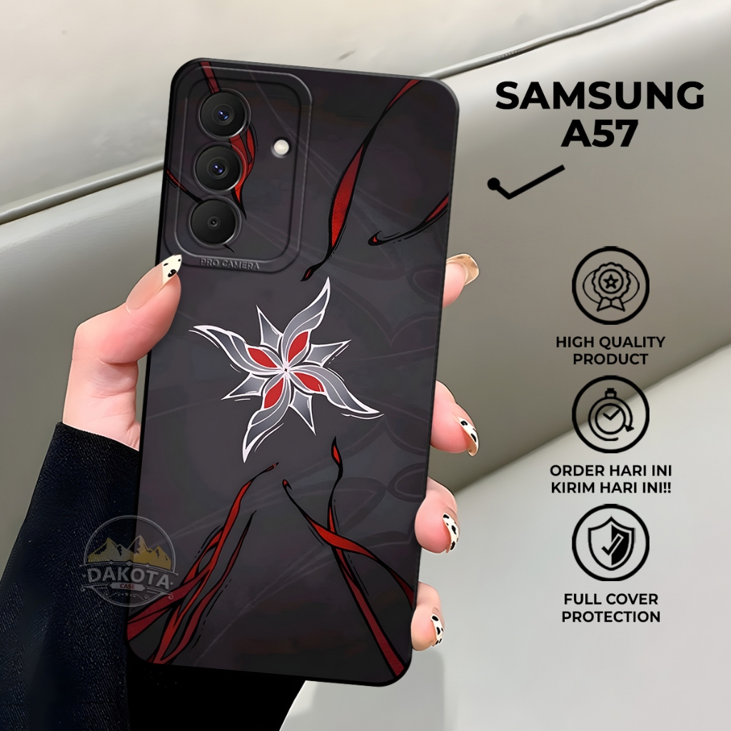 DAKOTA | Casing Samsung A57 A56 A55 Terbaru 2026 Case Samsung Motif Genshin UV PRINTING Berkualitas 