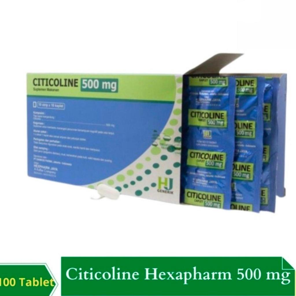 Citicoline Hexpharm 500mg Strip 10 Kaplet