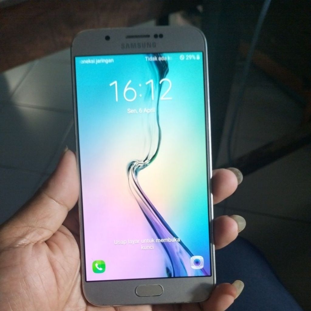 LCD SAMSUNG A800F ORI COPOTAN MASIH SANGAT LAAYAK PAKAI
