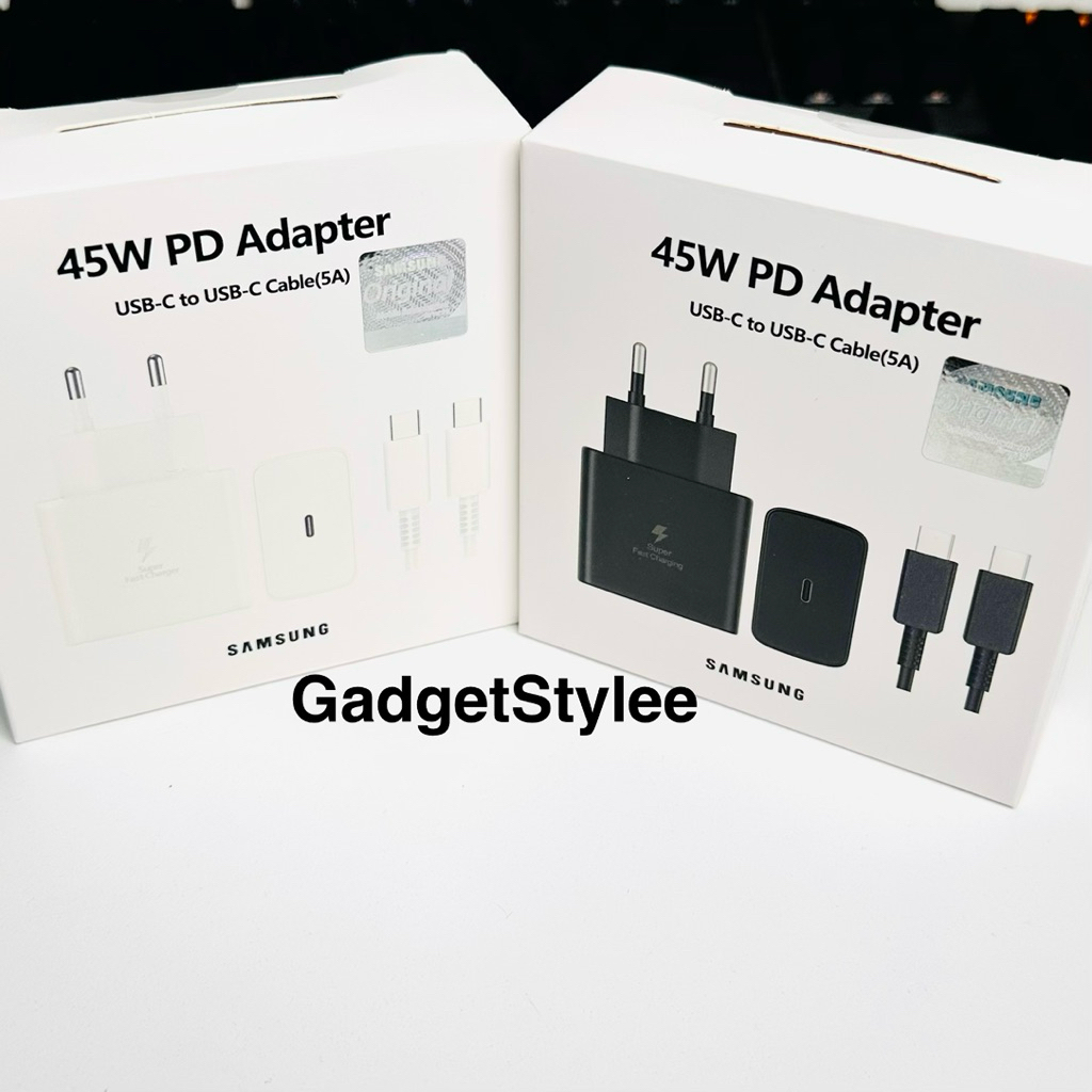 Charger Samsung 45 W Type C Original Super Fast Charging | Charger Samsung Type C | Charger Samsung 