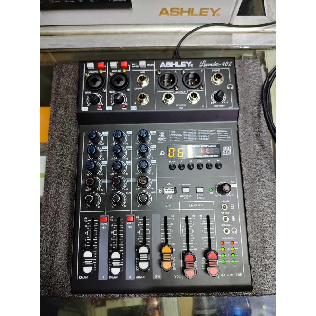 Mixer Ashley Lavender 402 Mixer Ashley 4 Channel Original