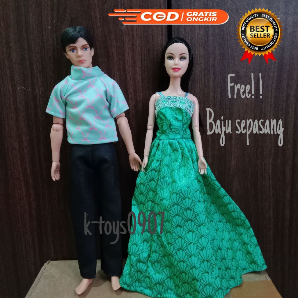 BONEKA PIVOTAL SEPASANG / MAINAN KOLEKSI / KADO ULANG TAHUN / MAINAN ANAK CEWEK
