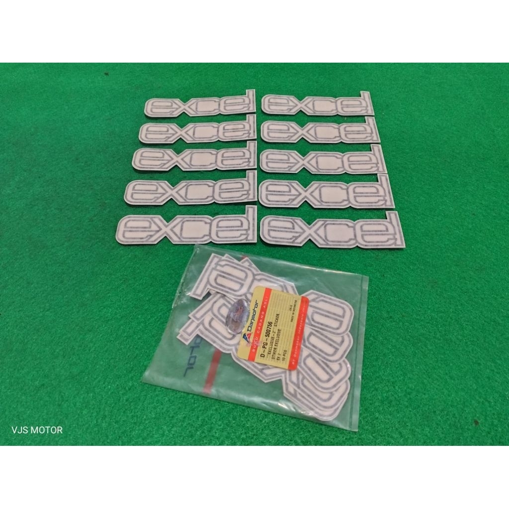 Emblem Sticker Tepong Vespa Excel Original Danmotor