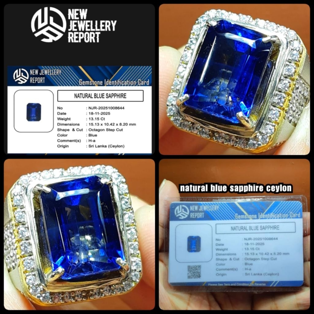 BATU PERMATA BLUE SAPPHIRE SRILANKA JUMBO HQ