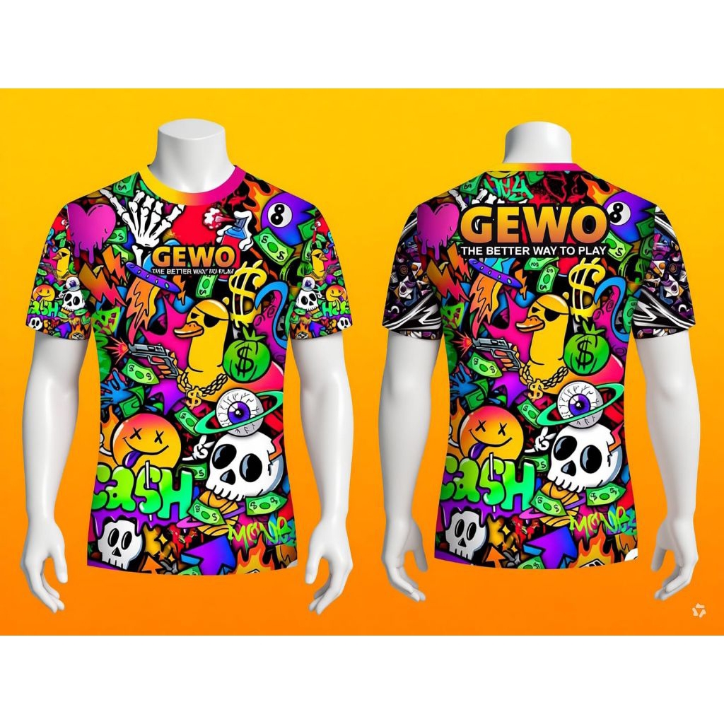 KAOS JERSEY PINGPONG GEWO CASH #TENIS MEJA