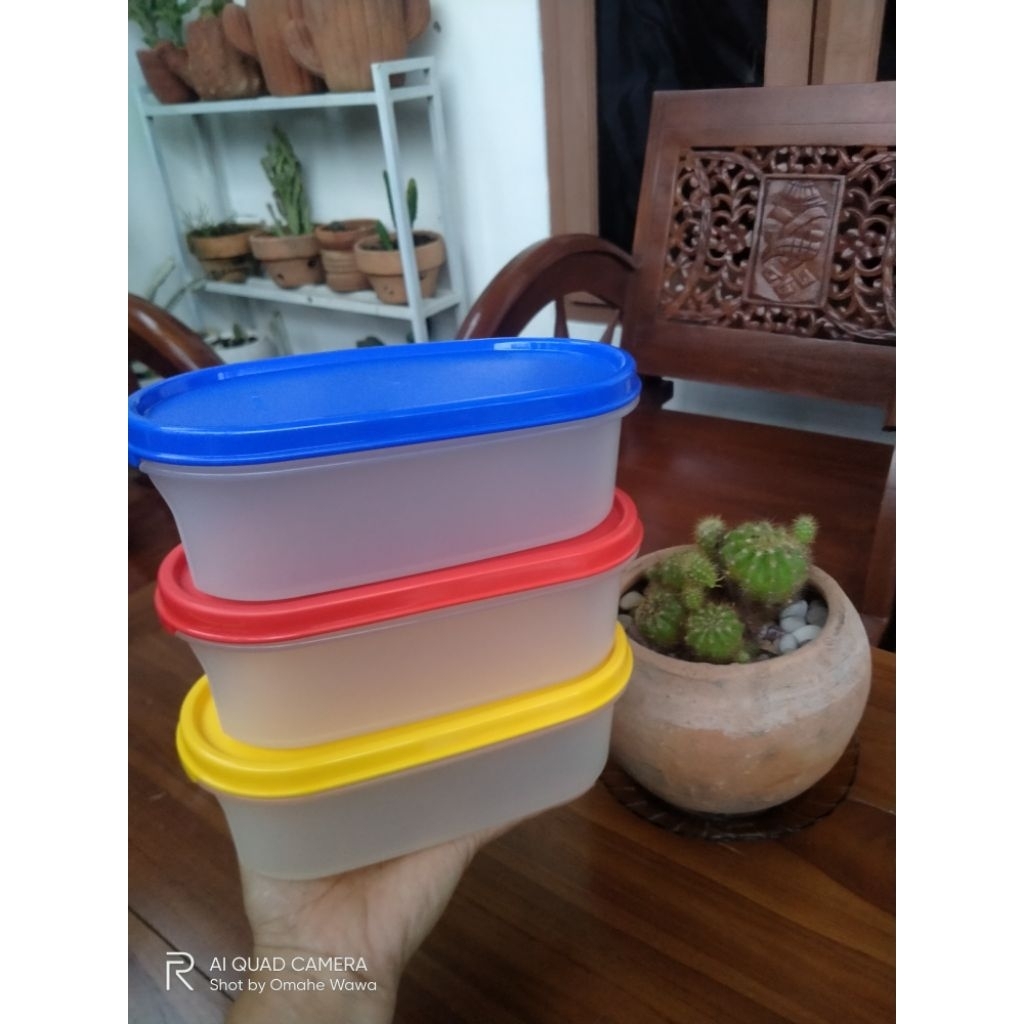 MM oval Tupperware (3 pcs)