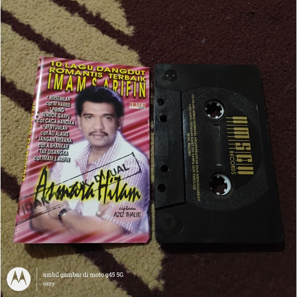 Kaset pita Imam S Arifin - lagu dangdut romantis