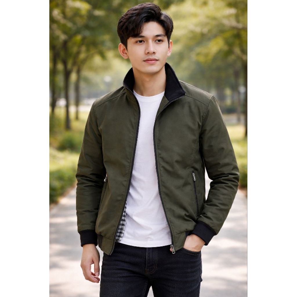 JAKET BOMBER JAKET HARINGTON JAKET PERASUT ANTI AIR JAKET PRIA JAKET VINTAGE