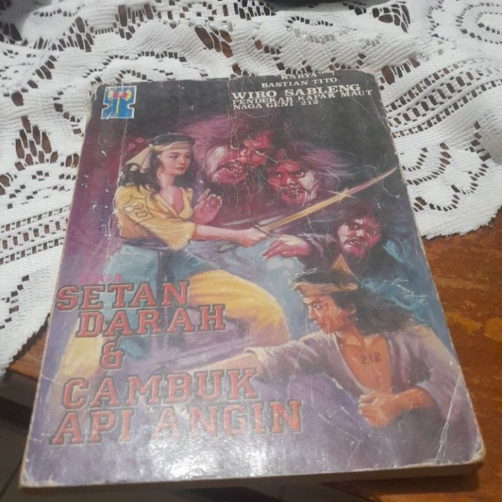 novel cersil wiro sableng 212 setan darah cambuk angin cetakan lama