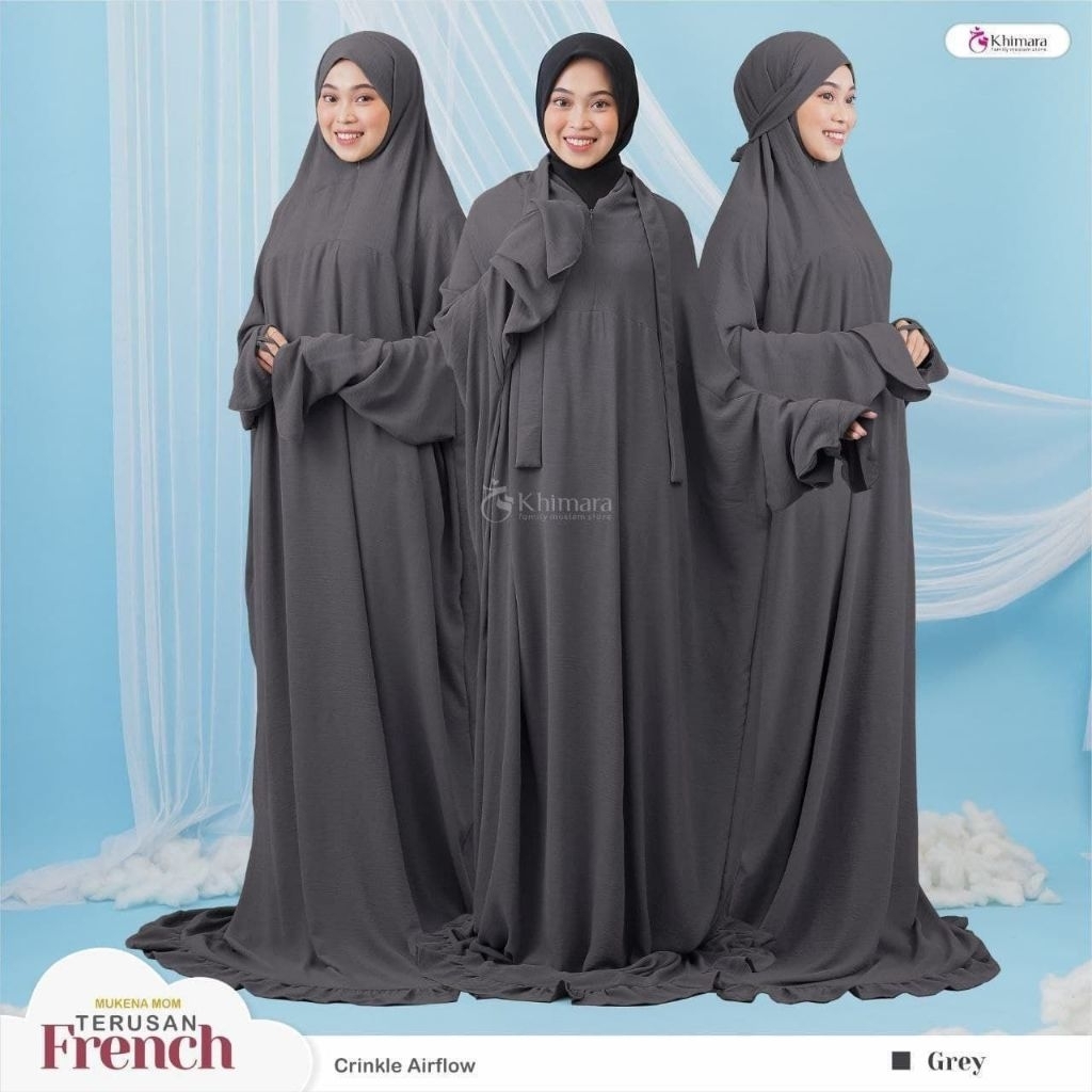 Mukena French Khimar Terusan by Khimara