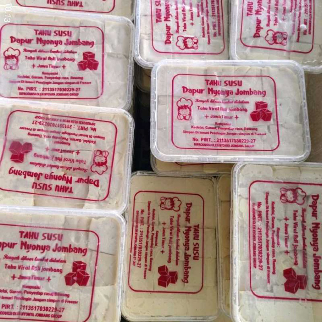 Tahu susu jombang isi 50