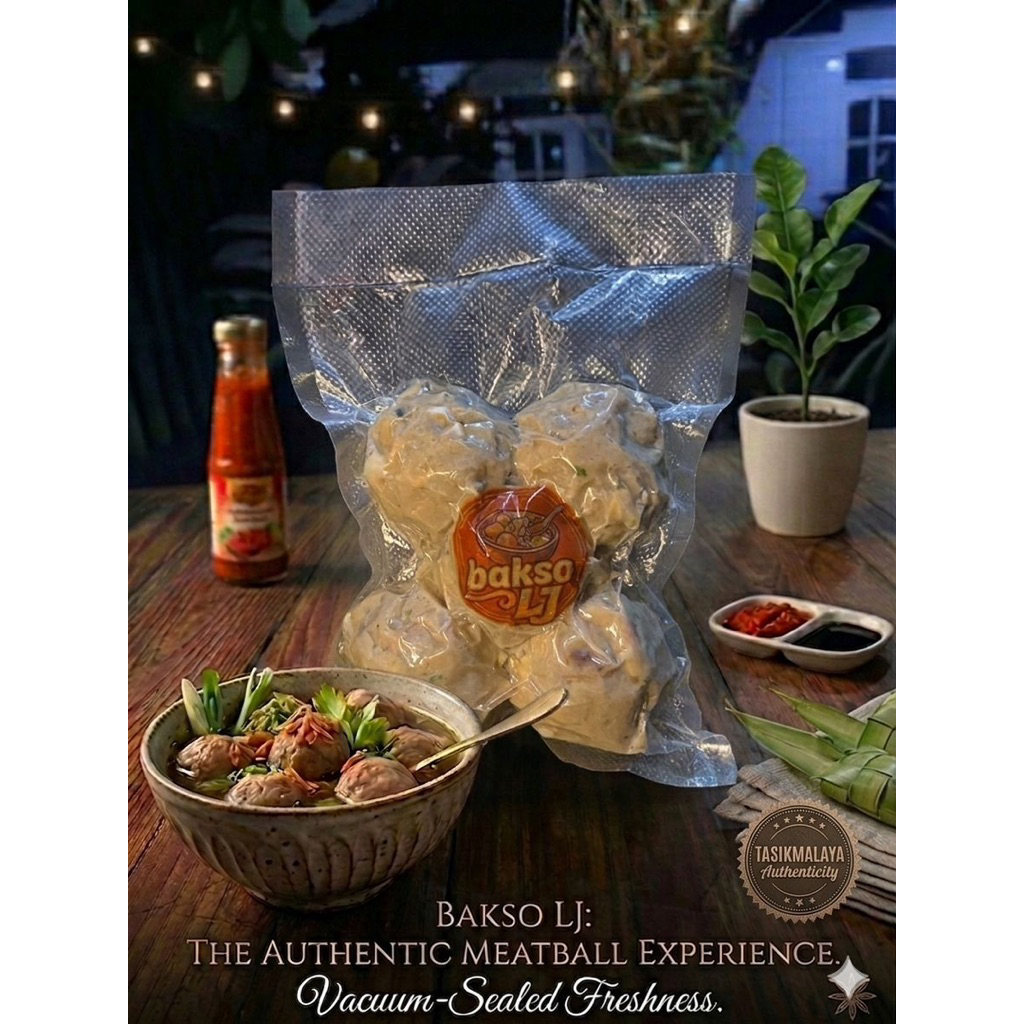 Bakso sapi urat Super Special Isi 5 pcs| cap LJ Kualitas Premium