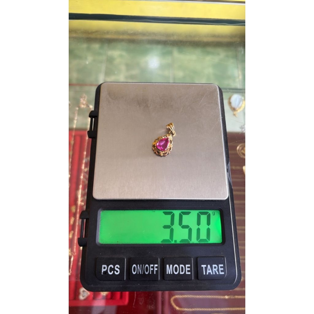 liontin cantik - kadar 700 - emas 22k - harga murah