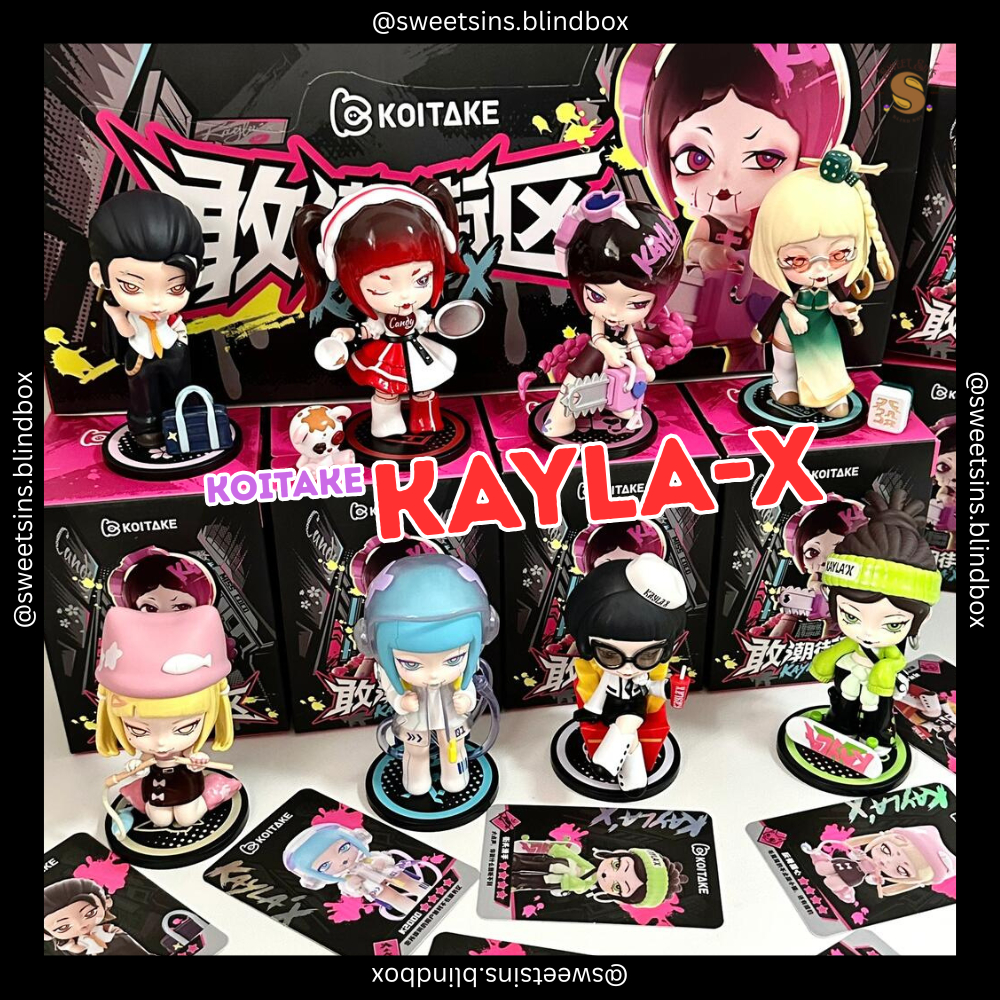 Kayla-X K-Zone Blind Box Series Blind Box Figure Set Collection Gift Set