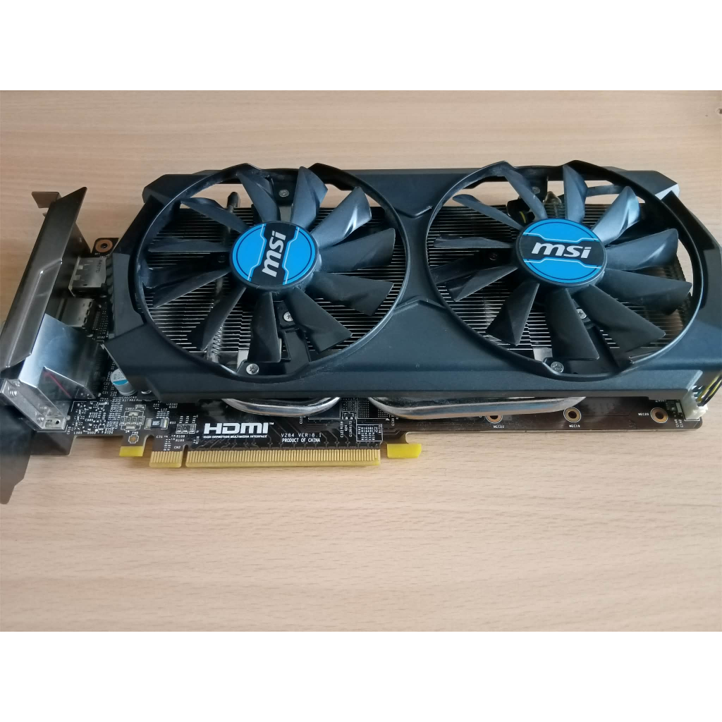VGA MSI GTX 760 2GB GDDR5 256BIT NOT GTX 1050 1050TI 1060 1650 1660