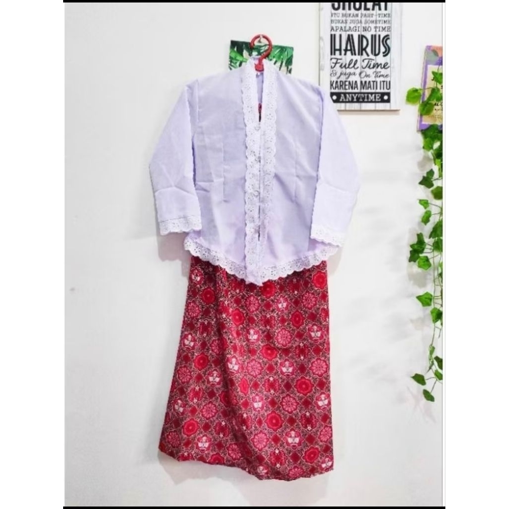 Kebaya Sunda Sekolah/ Kebaya sekolah anak sd/ kebaya anak sekolah/ kebaya encim sd/ kebaya encim ana