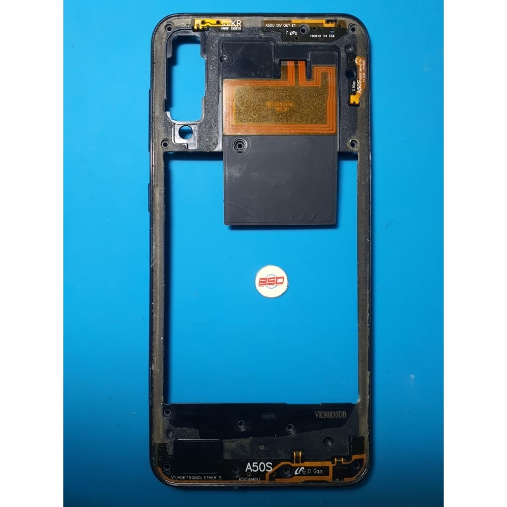 Bukan Handphone Part NFC Housing Bezel Samsung A50s Original Copotan