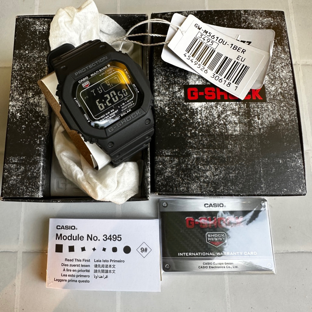 gw-m5610u gw-m5610u-1ber gshock gwm5610u original new
