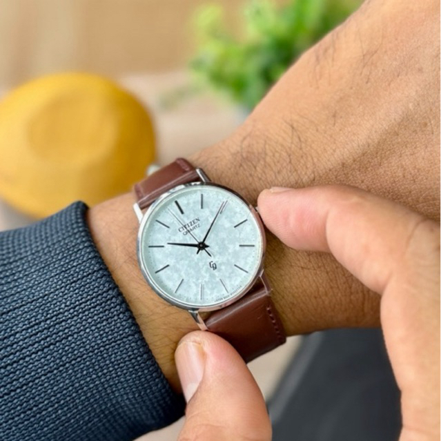 Jam tangan Citizen Quartz CQ snowflake dial langka, citizen CQ snowflakes dial rare item watch