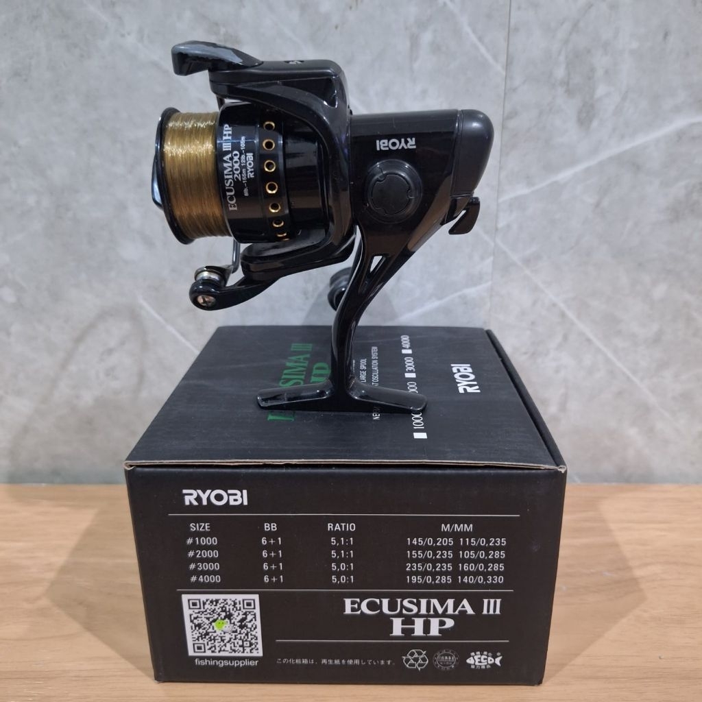 Reel Pancing RYOBI ECUSIMA III HP size 2000
