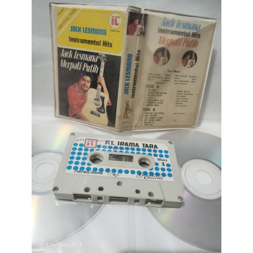 kaset pita jack lesmana // merpati putih