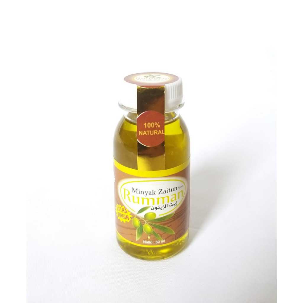 Zaitun Rumman 80ML - Minyak Zaitun Rumman Extra Virgin Olive Oil 80 ml | Minyak Zaitun Murni EVO