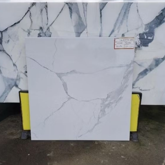 Keramik Lantai 50x50 Calacatta White