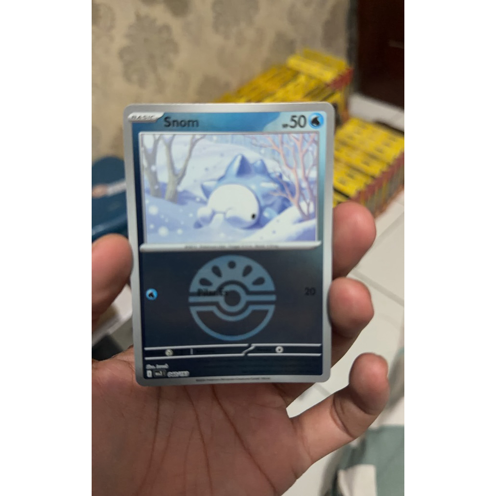 SNOM POKEBALL HOLO MEGA IMPIAN