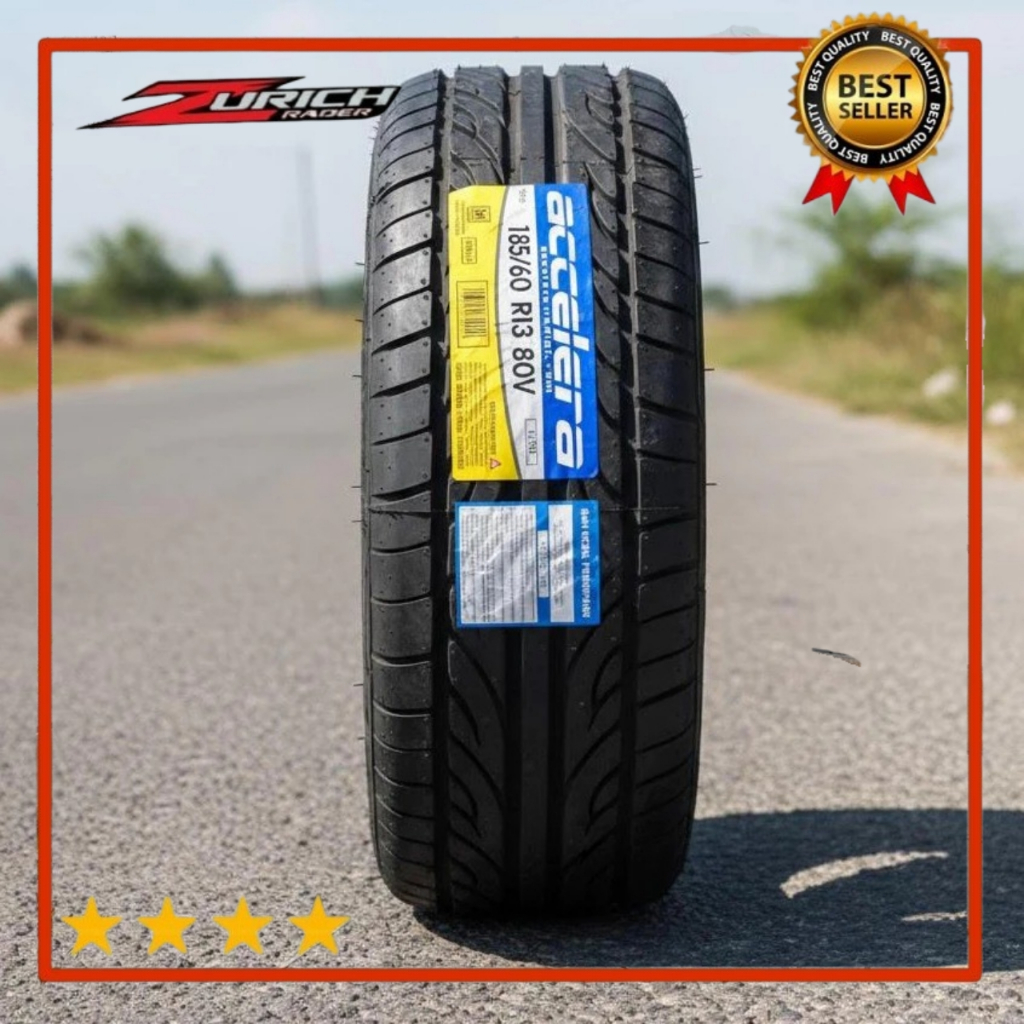Ban Mobil 185 60 R13 Merek Accelera Alpha Ukuran 185/60 R13 Tubles
