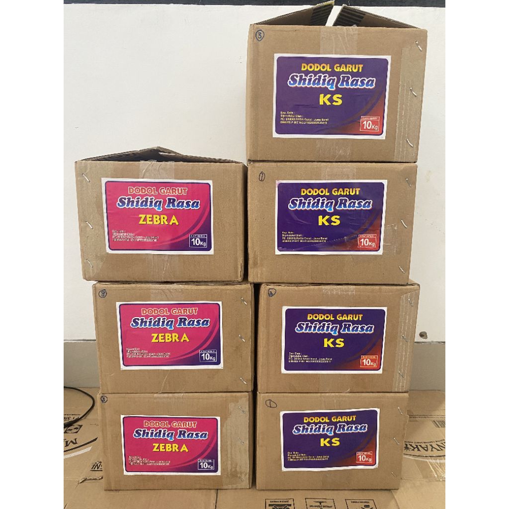 Ziyad Snack - Dodol Garut Kartonan isi 10kg | Dodol Original | Dodol Zebra | Oleh-Oleh Khas Garut