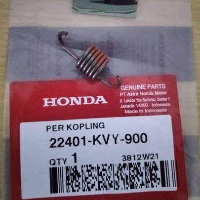 22401KVY900 Per Pir Sentri Kampas Ganda Beat Scoopy Spacy Karbu Vario 110 Fi Genio Original 22401-KV