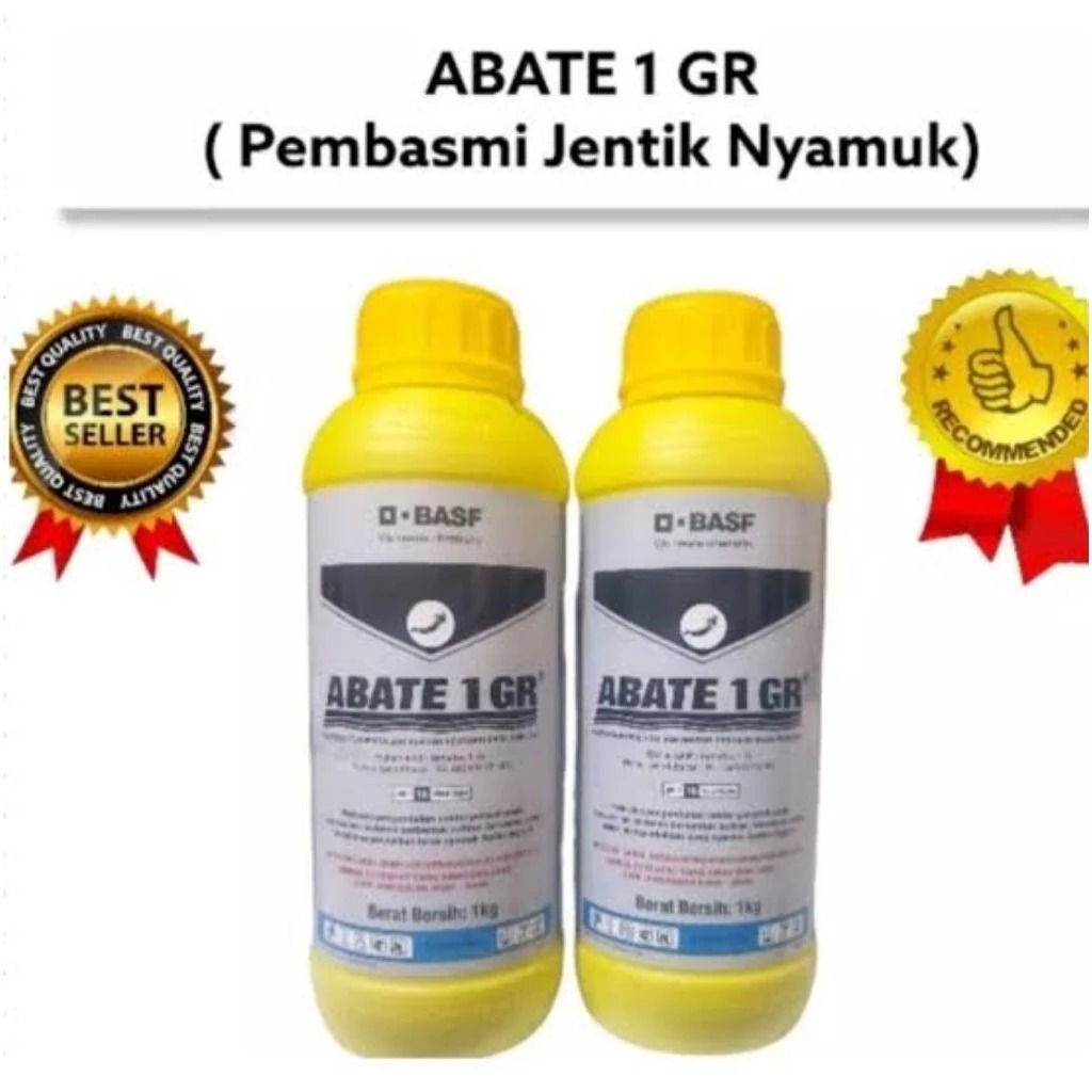 Larvasida butiran basmi jentik nyamuk (ABATE 1 GR) | Bubuk Pembasmi Jentik Nyamuk Larvasida Temefos