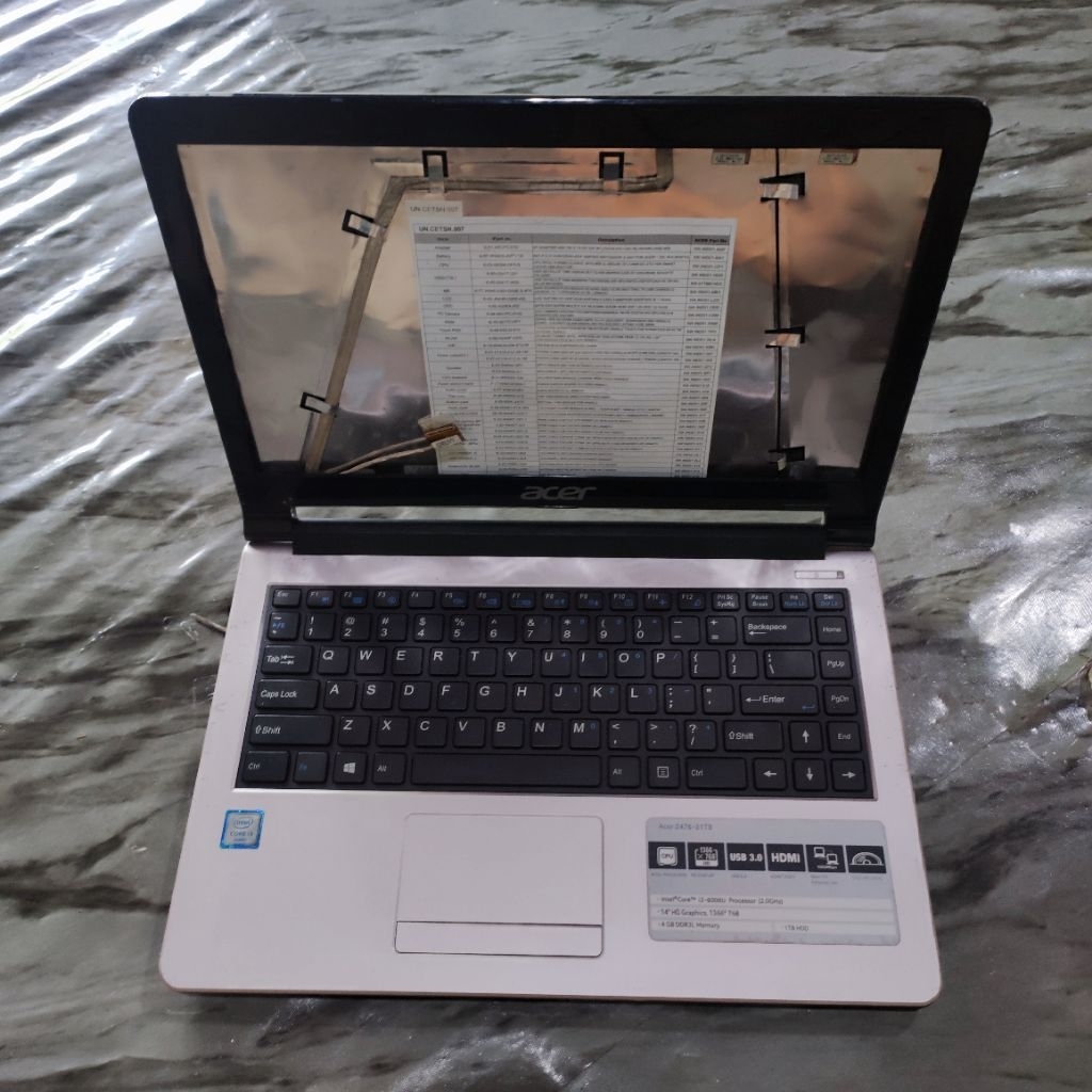 Casing Case Kesing Laptop Acer Z476-31TB