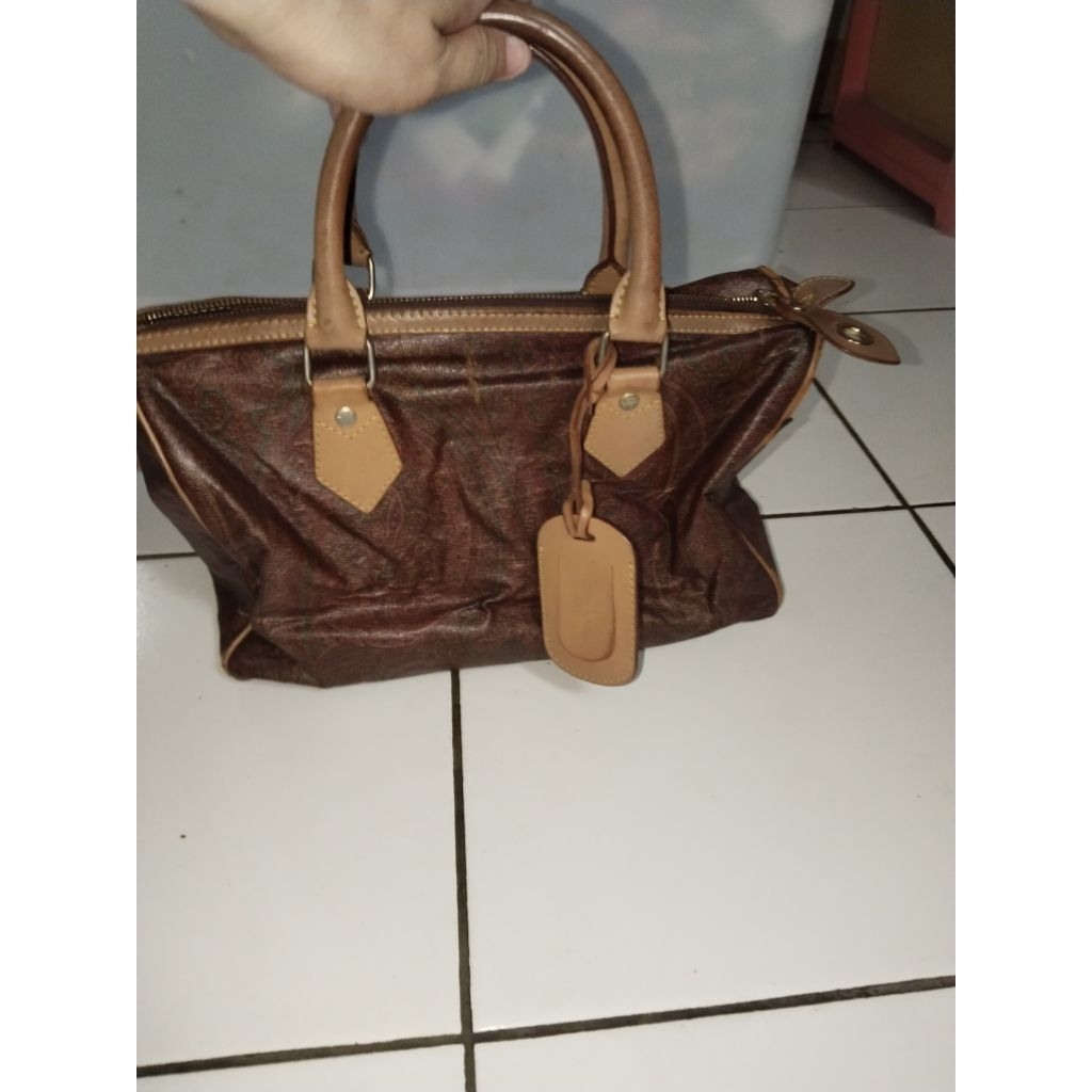 Preloved Boston Bag / Bowler Bag / Tas Speedy Etro