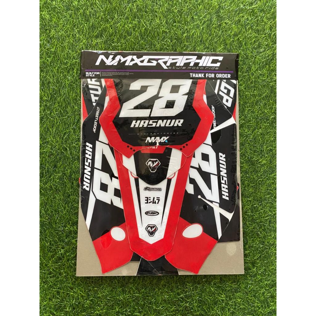 Decal Stiker KLX Gordon Full Body – Bahan Premium 3M | Cutting Presisi | Custom Desain