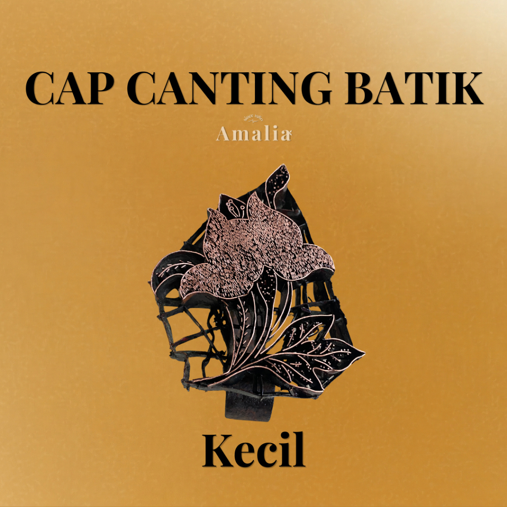 Cap Stamp Canting Batik Ukuran Kecil Tembaga Unyu Antik Vintage