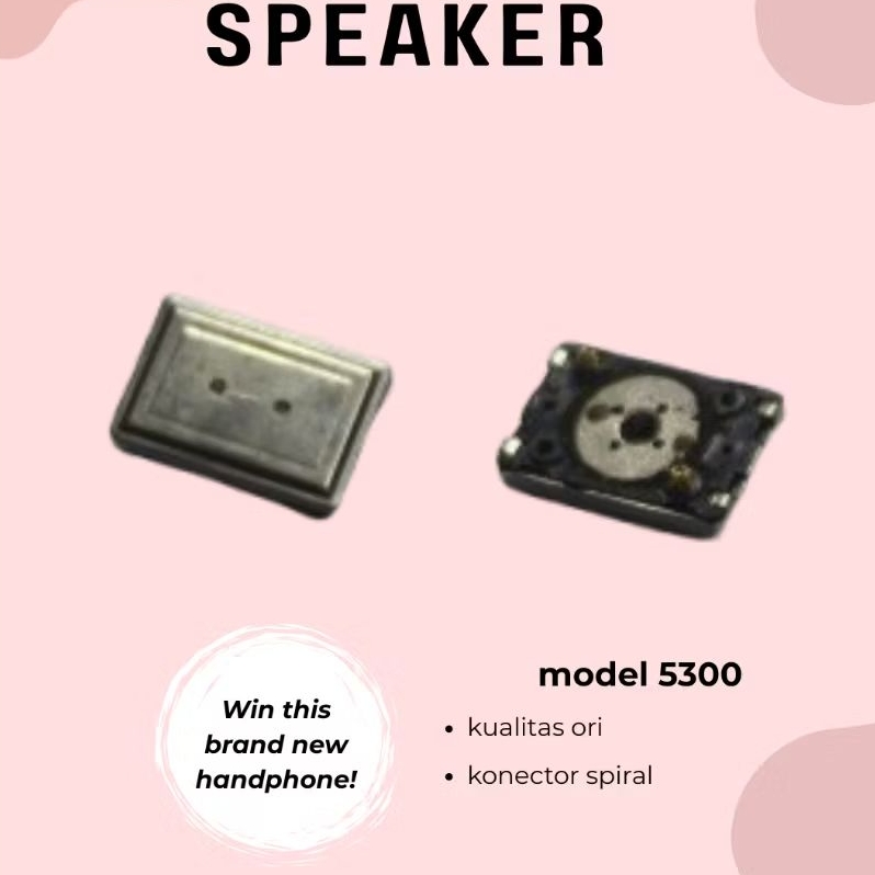 Speaker Handphone Spiral Nokia 5300 N500