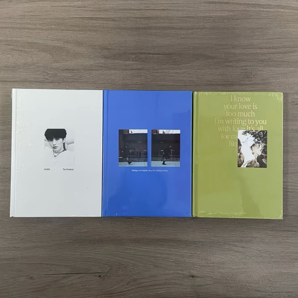 [PO] NCT MARK THE FIRSTFRUIT ALBUM SEALED TRILOGY SET VERSI MARK RIGHTEOUS STRANGER